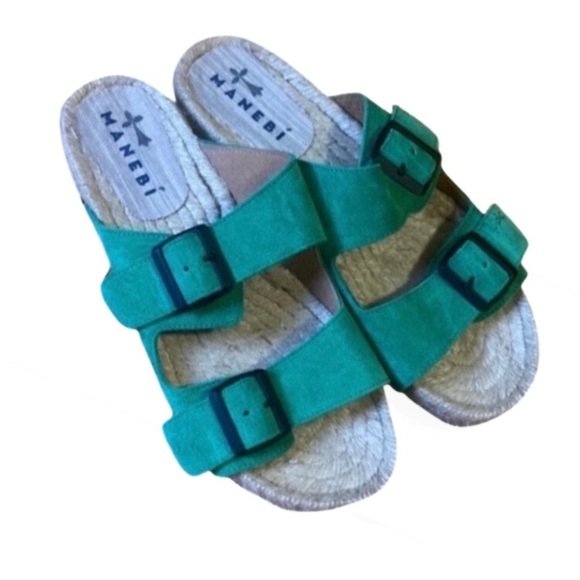 Tuckernuck Manebi Nordic Suede Sandals - Picture 1 of 11